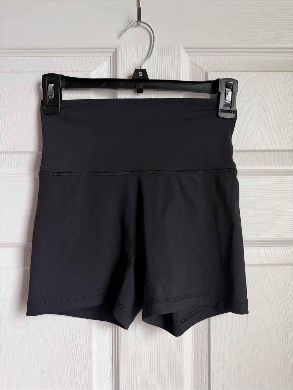 aerie Offline High-Waist Black Women's Workout Shorts